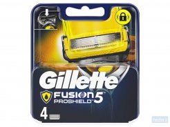 Gillette Fusion5 ProShield Scheermesjes 4 Navulmesjes, -