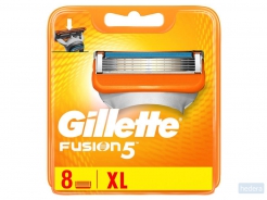 Gillette Fusion5 Scheermesjes Voor Mannen 8 Navulmesjes, -