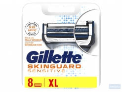 Gillette SkinGuard Sensitive Scheermesjes Voor Mannen 8 Navulmesjes, -