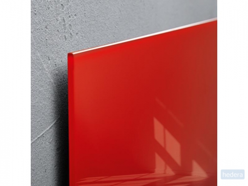 glasmagneetbord Sigel Artverum 1000x650x15mm rood