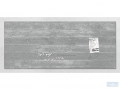 glasmagneetbord Sigel Artverum 1300x550x15mm Betondesign
