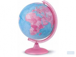 Globe pink nederlandstalige tekst