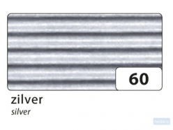 Golfkarton Folia E-golf 50x70cm 250gr nr60 zilver