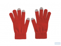 Handschoenen voor smartphones Tacto, rood