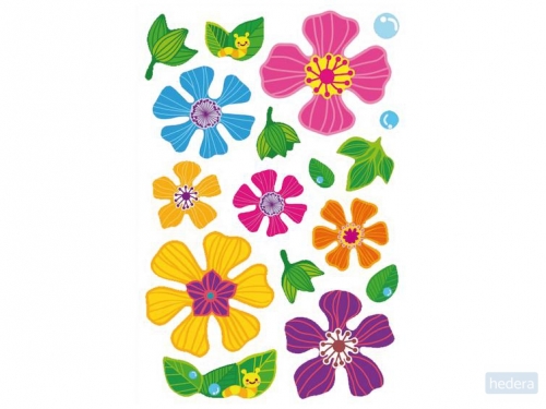 HERMA 15144 Stickers bloemen, 3D vleugels