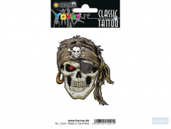 HERMA 15291 CLASSIC tattoo piraat XXL