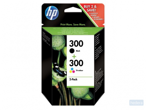 Inktcartridge HP CN637EE 300 zwart   kleur