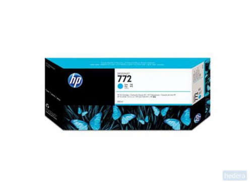 HP 772 originele ink cartridge cyaan standard capacity 300ml 1-pack