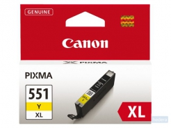 Canon 6446B001 inktcartridge 1 stuk(s) Origineel Hoog (XL) rendement Geel (6446B001)
