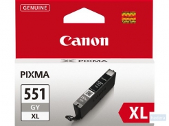 Canon inktcartridge CLI-551GY-XL, 3.350 pagina's, OEM 6447B001, grijs