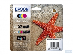 Inktcartridge Epson 603 T03A9 zwart XL  3 kleuren