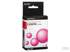 Inktcartridge Quantore alternatief tbv Canon CLI-521 rood chip
