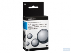 Inktcartridge Quantore alternatief tbv HP C6656D 56 zwart