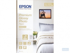 Epson Premium Glossy Photo Paper - A4 - 15 Vellen (C13S042155)