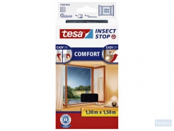 Insectenhor tesa® Insect Stop COMFORT raam 1,3x1,5m zwart
