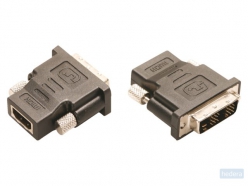 Kabel Icidu video HDMI to DVI converter F/M zwart