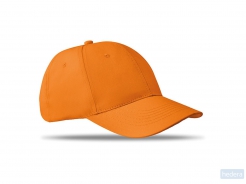 Katoenen baseball cap Basie, oranje
