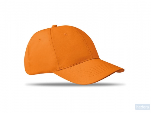 Katoenen baseball cap Basie, oranje