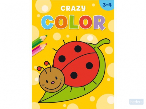 Kleurboek Deltas Crazy color 3-4 jaar