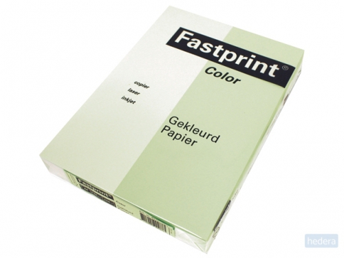 Kopieerpapier Fastprint A4 160gr lichtgroen 250vel
