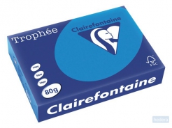 Clairefontaine TrophÃ©e Intens A4, 80 g, 500 vel, turkoois