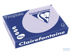Clairefontaine TrophÃ©e Pastel A4, 80 g, 500 vel, lila