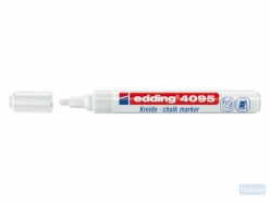 Krijtstift  edding 4095 rond wit 2-3mm