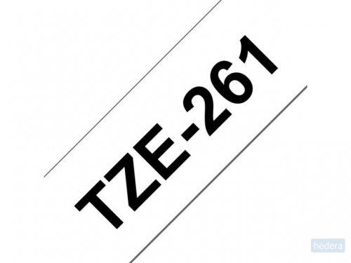 Brother TZe-261 labelprinter-tape TZ (TZE261)