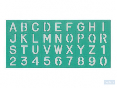 Linex lettersjabloon 20 mm