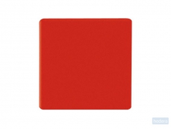 Magnetisch symbool, vorm Vierkant 10 x 10 mm, rood