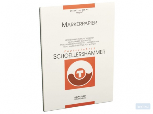 Marker-Layoutpapier A4 75g/m2 75 vel VF5003074