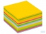 Post-it Notes kubus, 450 vel, ft 76 x 76 mm, geassorteerde kleuren ultra