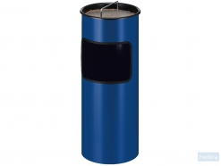 Metalen As-Afvalbak 30 liter, Blauw