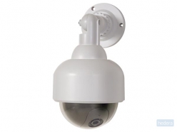 Nep "dome" camera met rode led