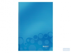 Notitieboek Leitz WOW A5 gelinieerd blauw