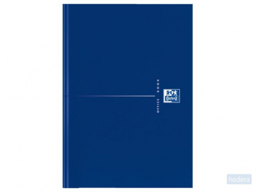 Oxford Office Essentials schrift, harde kaft, 192 bladzijden, gelijnd, ft A5, original blue