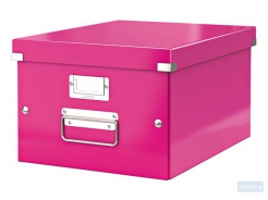 Opbergbox Leitz Click en Store 265x188x335mm roze