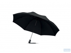 Opvouwbare reversible paraplu Dundee foldable, zwart