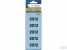 Ordnerrug Herma jaargetallen 2012 blauw