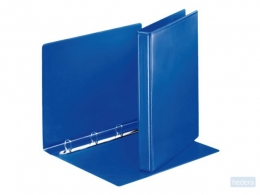 Esselte Personalized ring binder, 3.8 cm back, 4 20 mm D-rings, blue