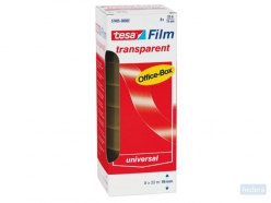 Tesafilm transparante tape, ft 19 mm x 33 m, 8 rolletjes
