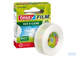 Tesafilm eco&clear ecoLogo, ft 19 mm x 33 m