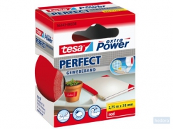 Tesa extra Power Perfect, ft 38 mm x 2,75 m, rood