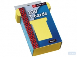 Planbord T-kaart Jalema formaat 2 48mm geel