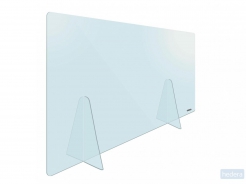 Plexiglas tafelscherm H65xB100 cm