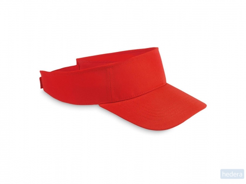 Polyester zonneklep Shadow, rood
