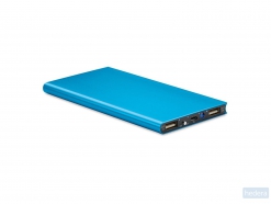 PowerBank 8000 mAH Powerflat8, blauw