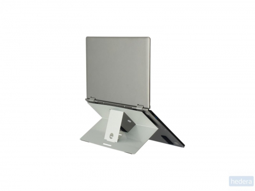 R-Go Tools Riser Attachable laptopstandaard zilver