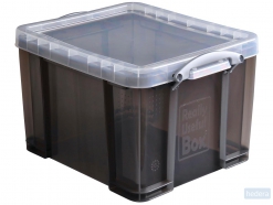 Really Useful Box opbergdoos 35 liter transparant smoke