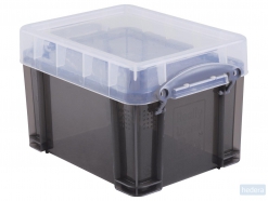 Really Useful Box opbergdoos 3 liter transparant smoke